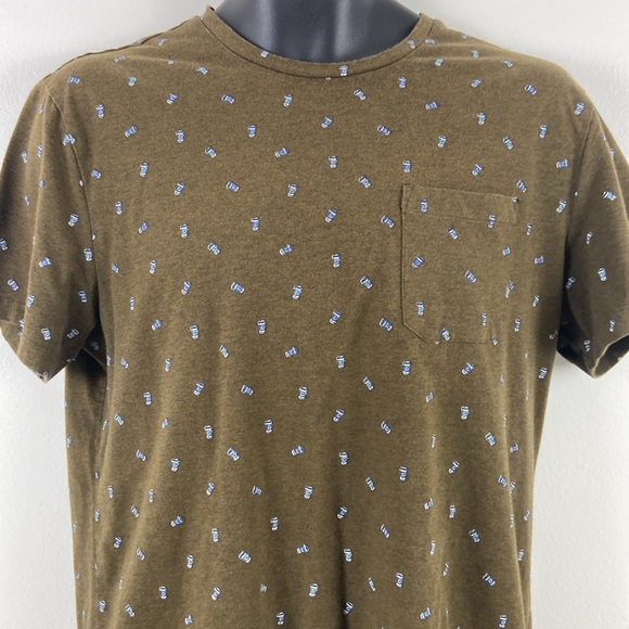 ✨3/$25✨ RW&CO Coffee Cup Graphic Tee - L - Picture 2 of 8